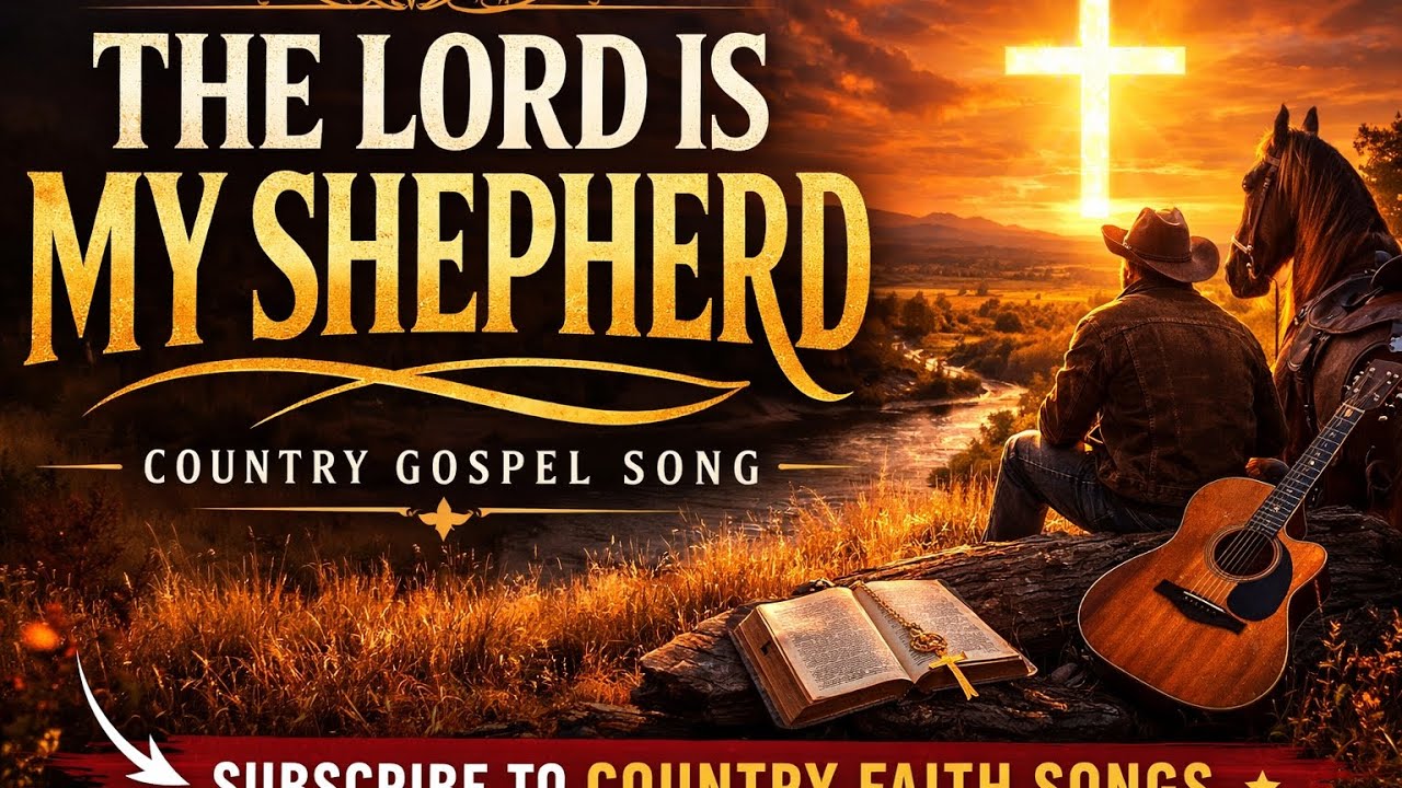 The Lord Is My Shepherd | Country Gospel Song 🙏#CountryGospel#ChristianMusic#Psalm23#FaithSongs
