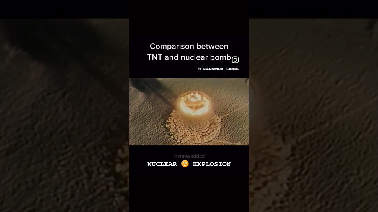 TNT vs Nuclear Bomb 💣 | Power Comparison ExplainedWhat We Know About the Universe