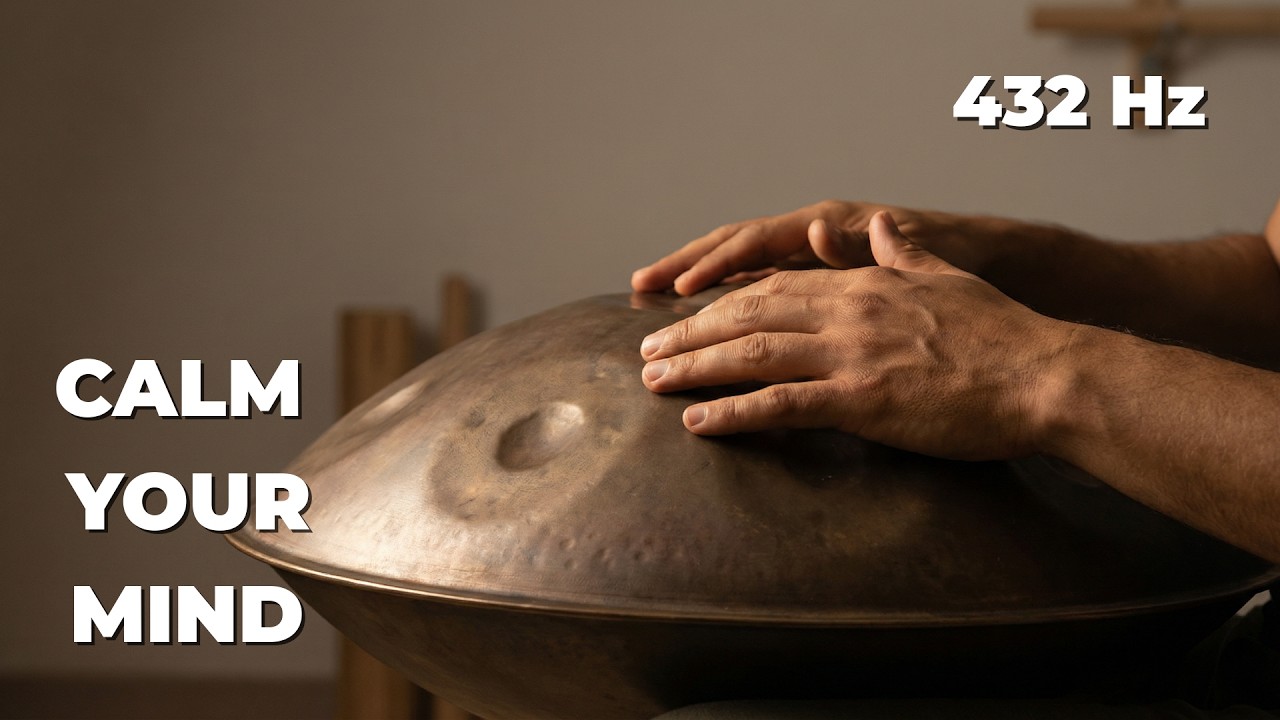 432 Hz – Handpan Meditation for Deep Calm & Stress Relief