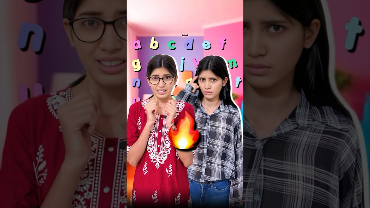 Sona-Mona ka alphabet challenge 😂🔥 Judwa Behen EP205
