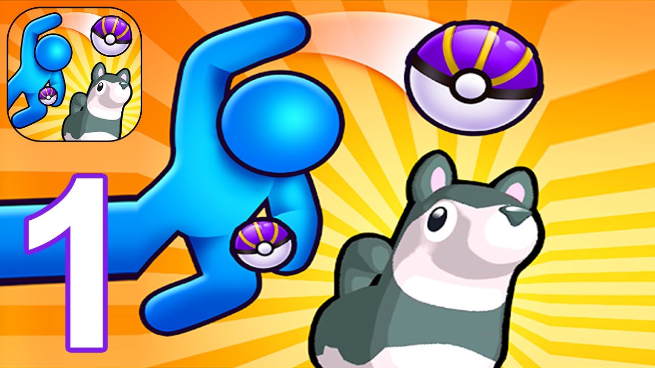 Zookemon - Gameplay Walkthrough Part 1 Tutorial Island 1-3 (Android,iOS)