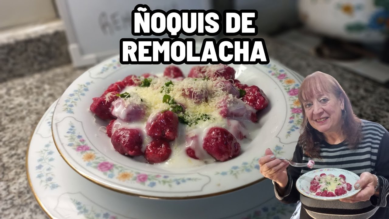 ÑOQUIS de REMOLACHA | Maresca Cuisine
