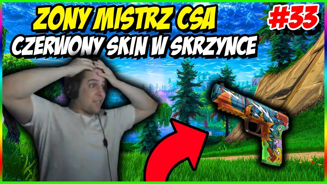 ZONY VAC SHOT!, CZERWONY SKIN W SKRZYNCE | ZONY SHOTY | Saczi