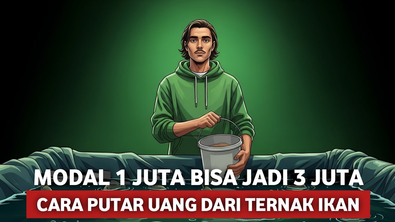 Dari 1 Juta jadi 3 Juta — Skema Putar Uang Ternak Ikan yang Jarang Dibahas