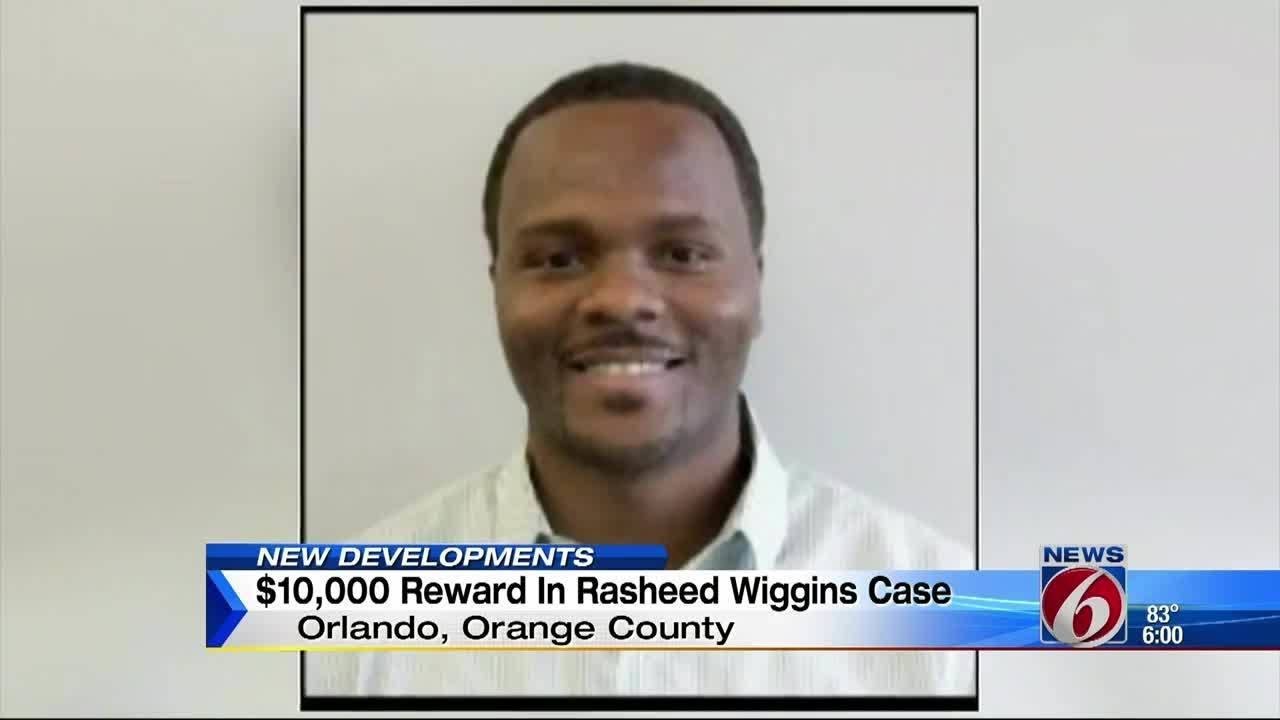 $10,000 reward in Rasheed Wiggins case