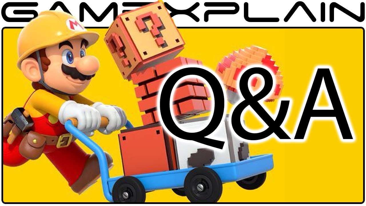 Super Mario Maker Q&A: 50 of YOUR Questions Answered!