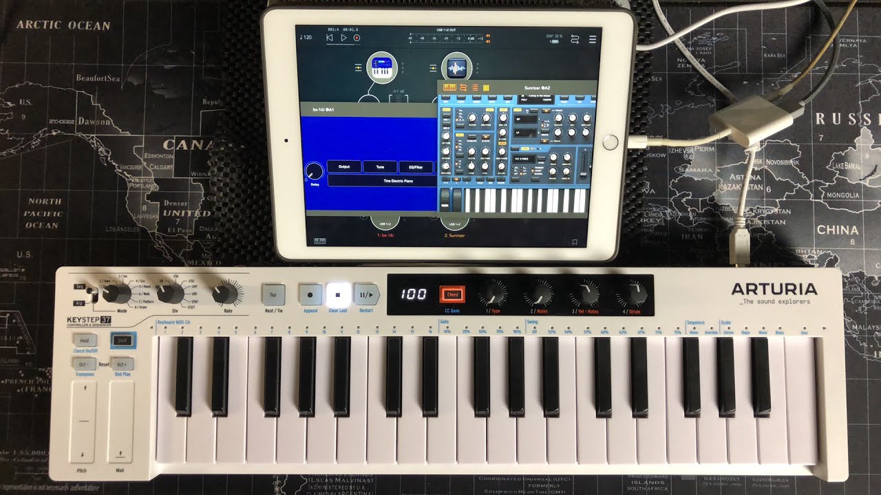 Arturia KeyStep 37 - How To Use It With Your iPad - Plus Feature Overview Tutorial