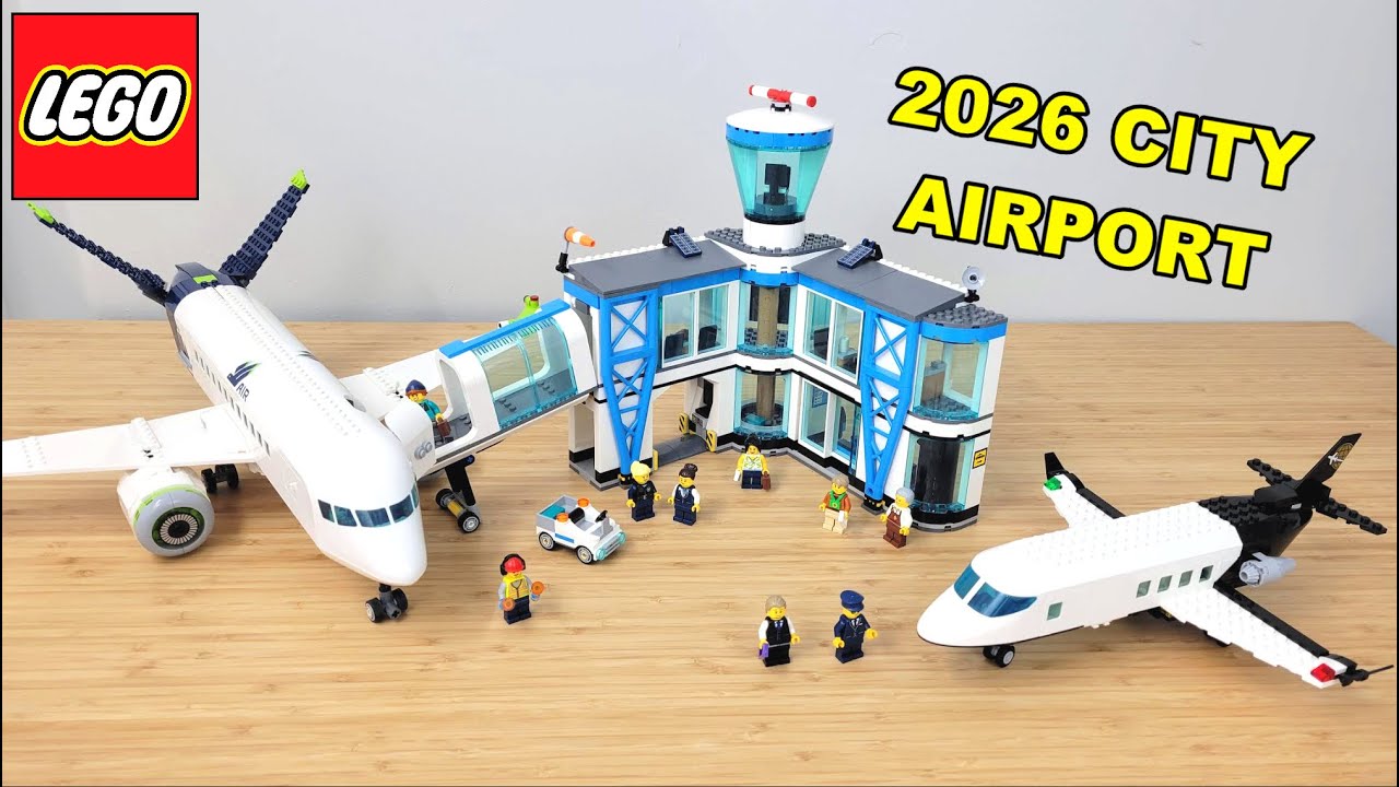 Обзор LEGO Airport 2026 #60502