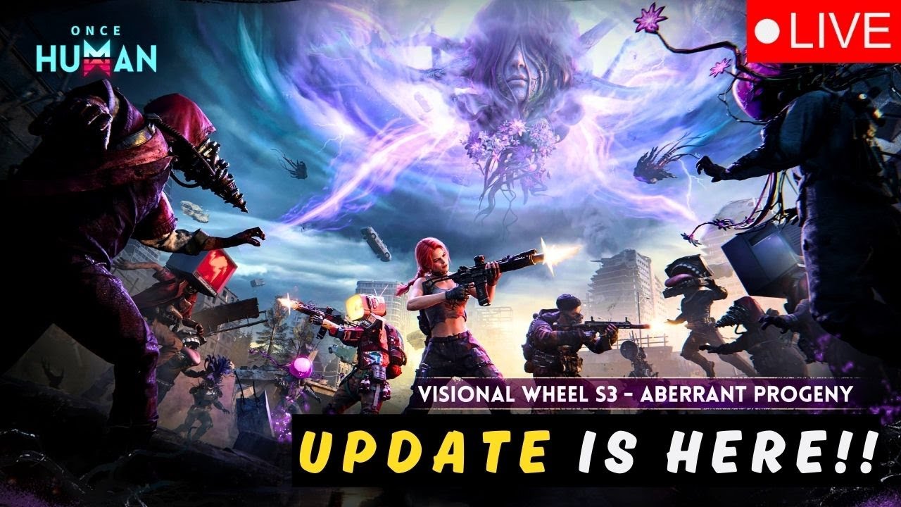 Once Human Live S3 Aberrant Progeny #oncehumangame #oncehuman #survivalgame #live #gaming #rpg #mmo