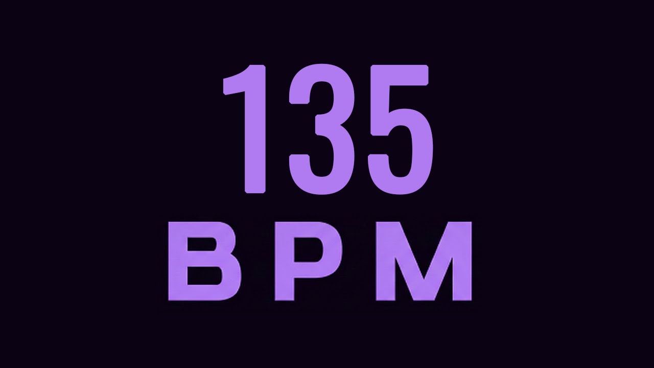 135 BPM Metronome for Drums, Guitar & Percussion | Ultra Clear