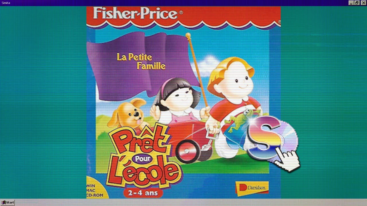 La Petite Famille Prêt pour l'École Fisher-Price | CD-ROM jeu pc complet