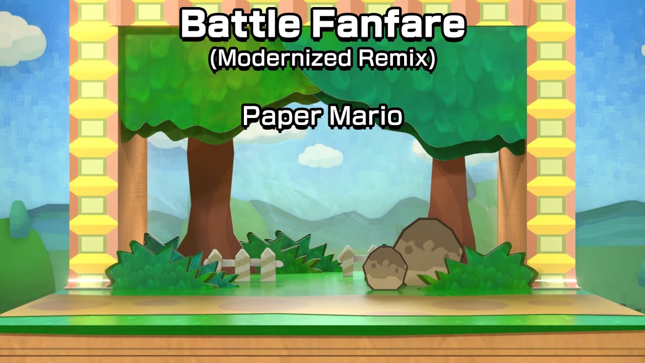 Paper Mario - Battle Fanfare (Modernized Remix)