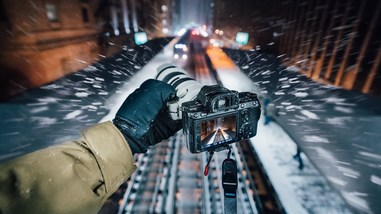 I Shot in the BLIZZARD Street Photography POV for 3 Hours