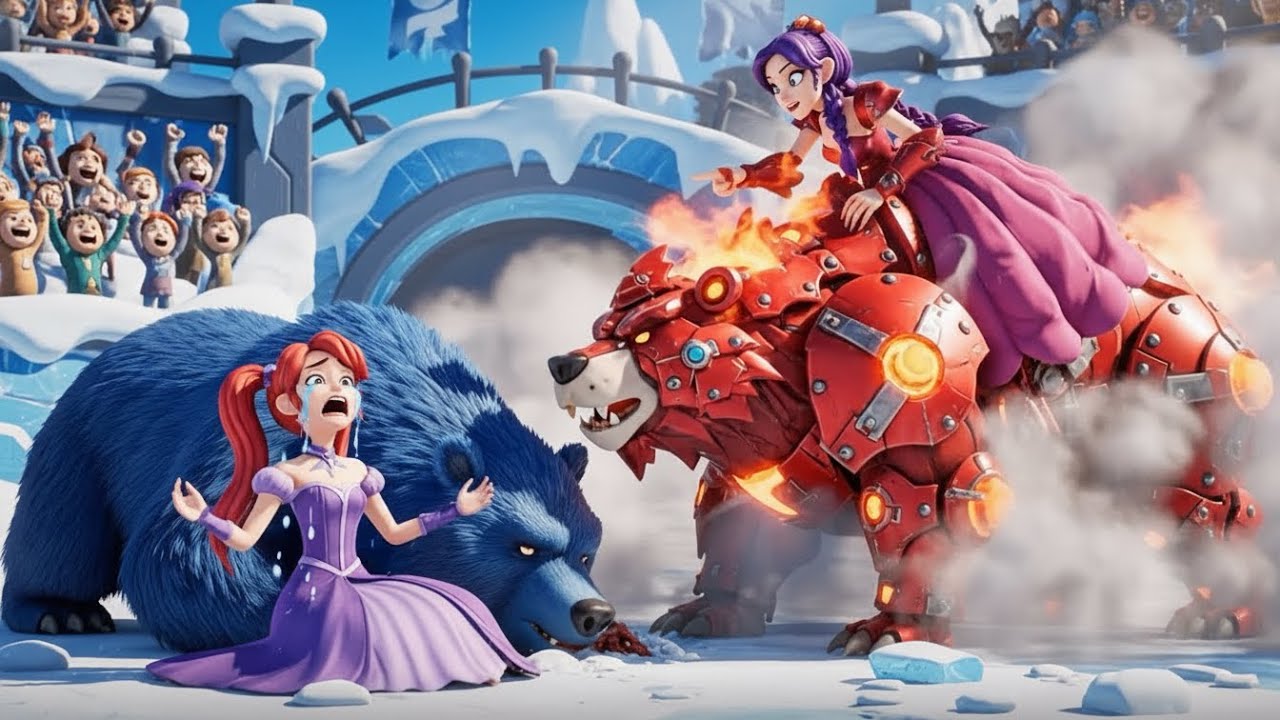 RUMI wins the giant armored bear racing championship - KPOP Demon Hunter