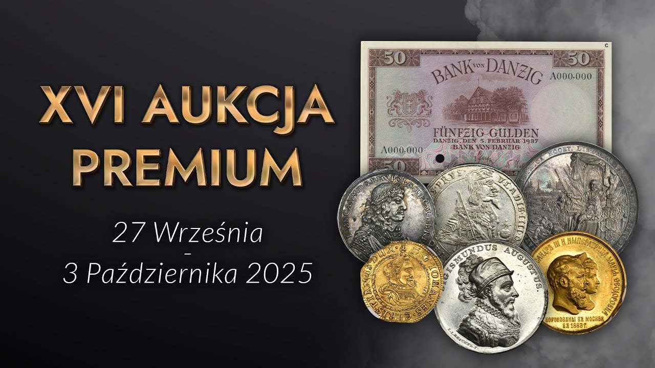 XVI Aukcja PREMIUM - 27 września 2025 - Hotel The Bridge Wrocław
