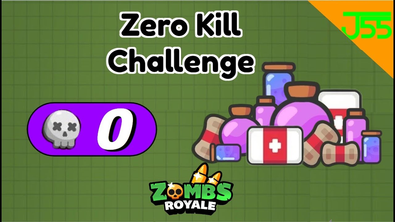 Zombs Royale | Can I Win Without Getting a Single Kill?