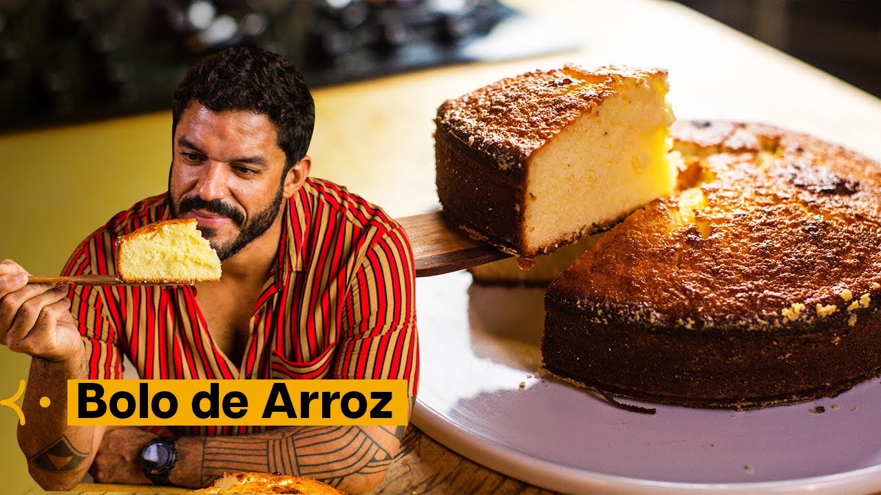 O MELHOR BOLO BRANCO QUE COMI é Sem trigo!