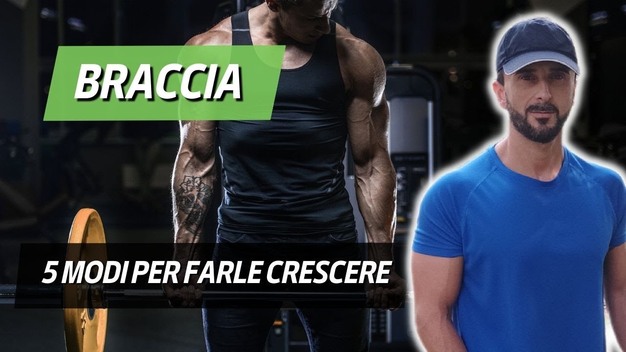 Braccia più grosse: 5 modi per farle crescere