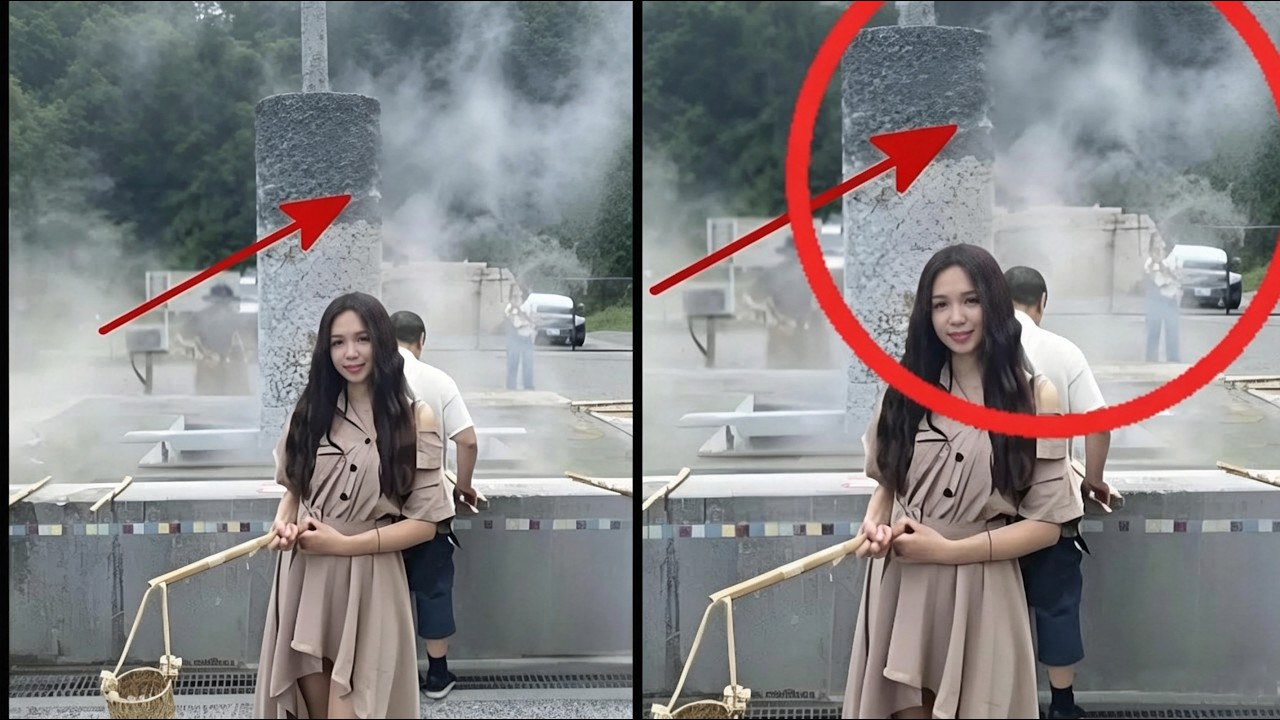 女子身後的恐怖“鬼臉”？|10個離奇、難以置信的視頻片段！
