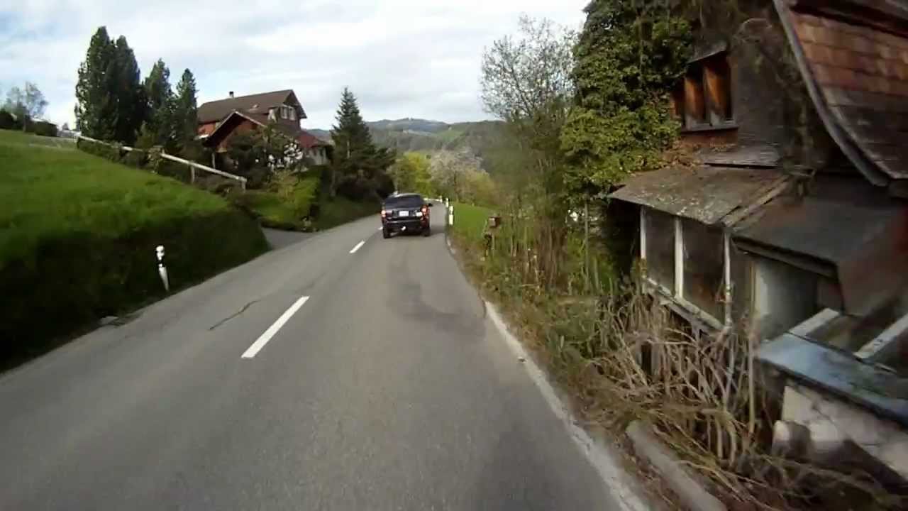 Lichtensteig Wasserfluh Pass Brunnadern und zurück,  Moto Guzzi Griso 8V SE
