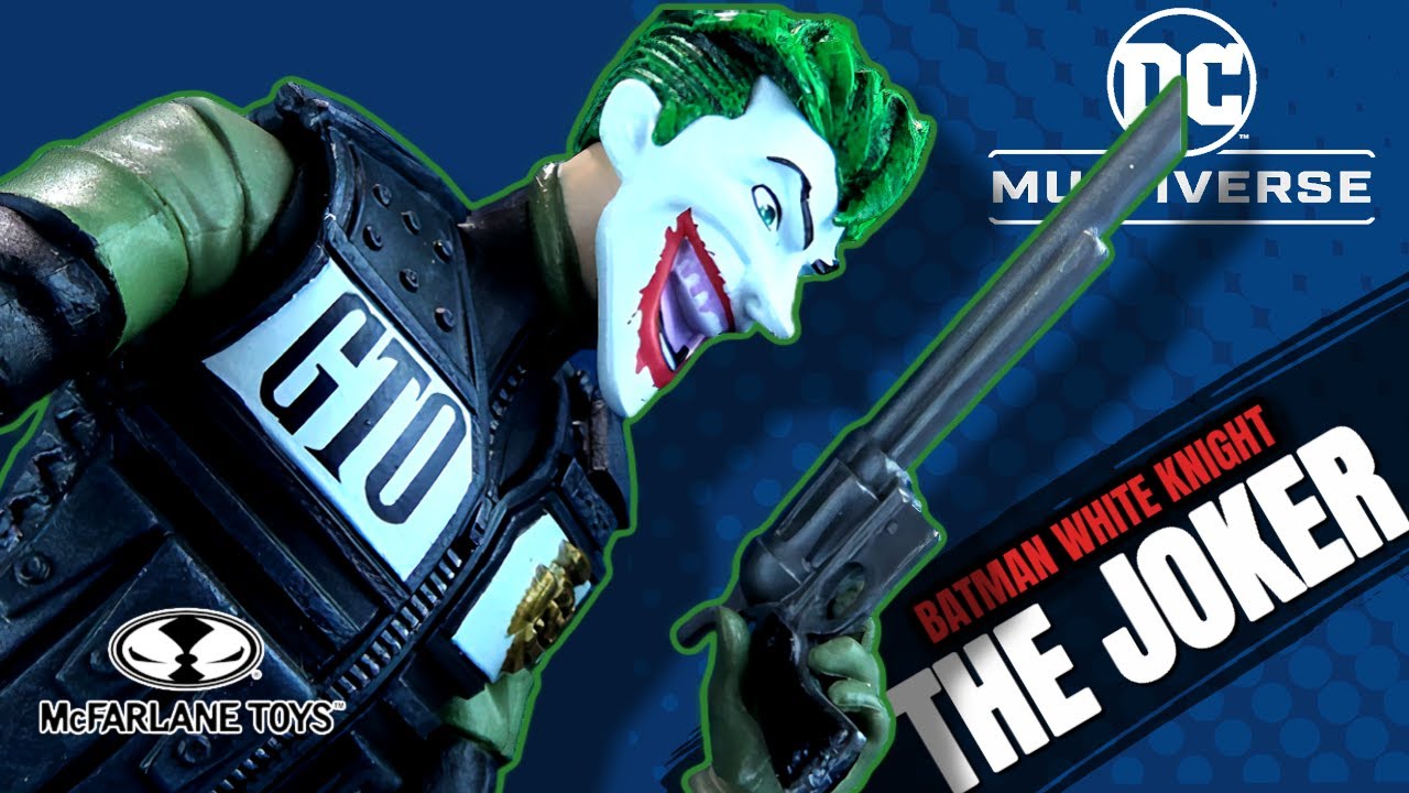 McFarlane Toys DC Multiverse Batman The White Knight The Joker | Video Review