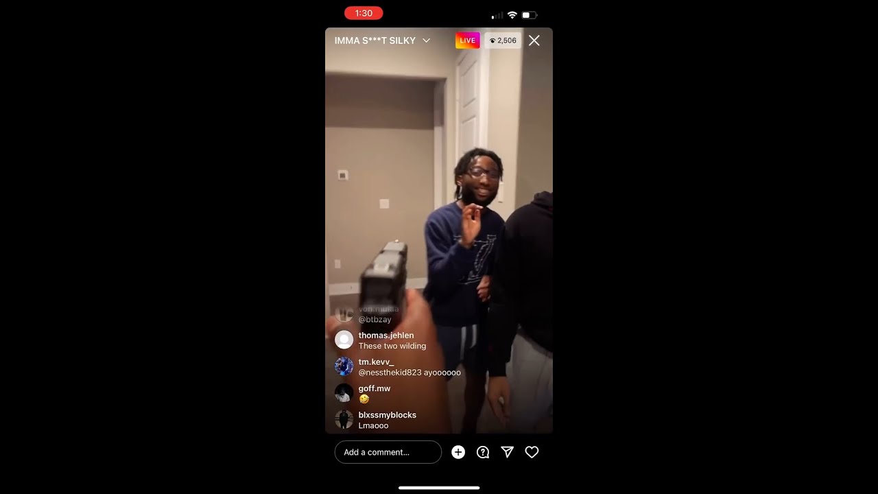 Buba100x смущает AnnoyingTV в прямом эфире в Instagram