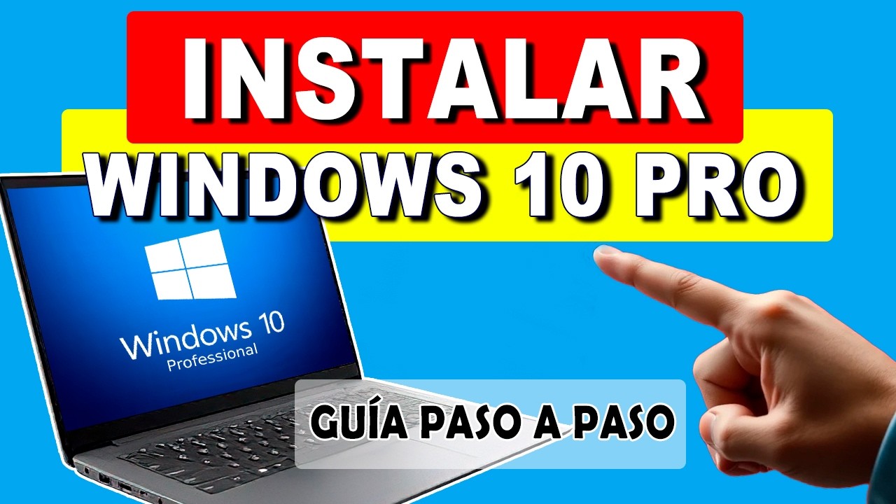 Instalar Windows 10 desde Memoria USB Booteable ➡️ Tutorial 2025 ⭐