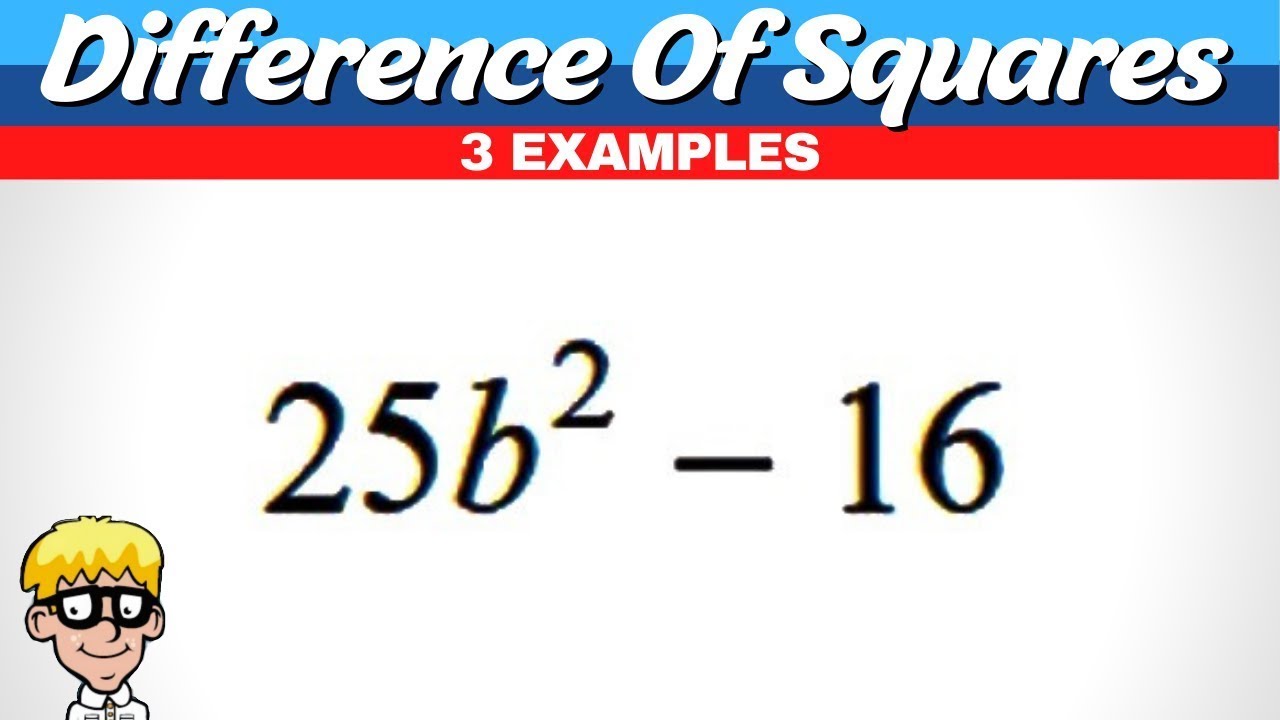 Difference of Squares Algebra