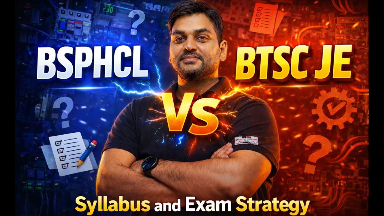 BSPHCL New Vacancy 2026 🔥BTSC JE vs BSPHCL JE 2025 🎉Syllabus, Cutoff, Eligibility #btscje #bsphcl_je