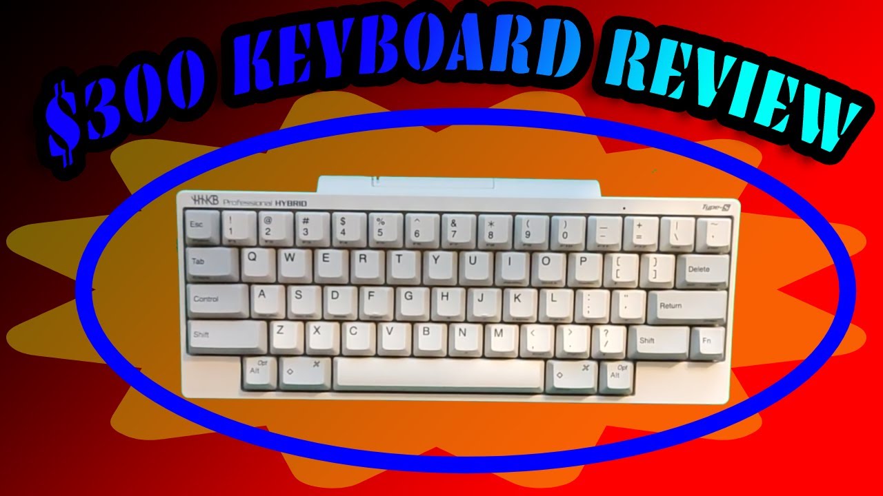 Happy Hacking Keyboard Speed Typing Review!  Expensive but sounds GREAT!