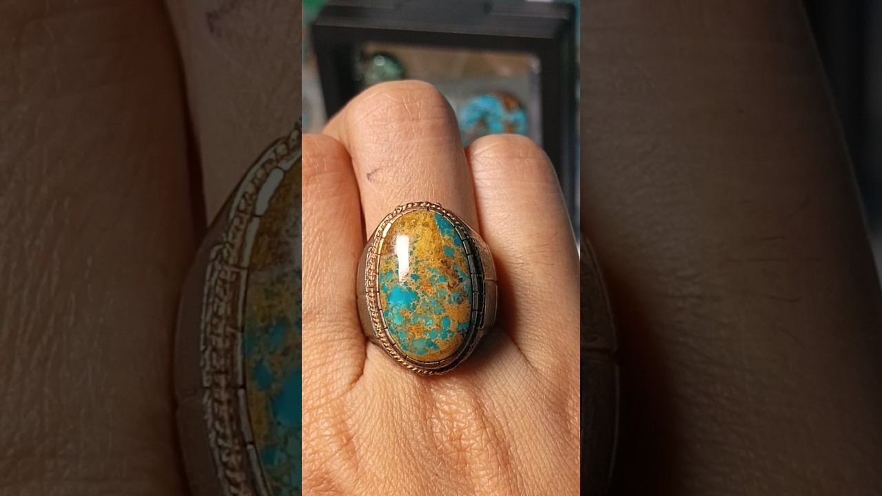 pirus persia serat emas mewah super quality item kolektor#batupirus #arfanstone #piruspersia #pirus