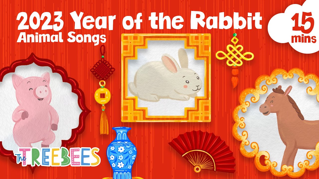 Best Animal Songs for Children | Lunar New Year for Kids Year of the Rabbit #kidssong #kidslearning
