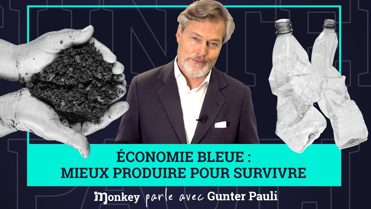 L'ÉCONOMIE BLEUE : mieux produire pour SURVIVRE - Gunter Pauli (Monkey parle avec)