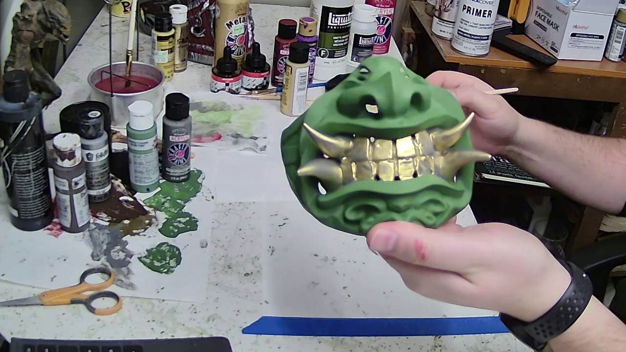 How to paint your Aradani Mask Armor