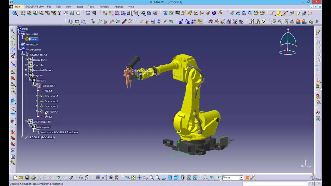 DELMIA 1 TUTORIAL