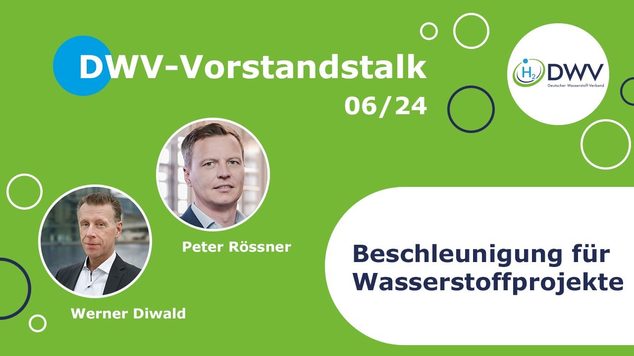 DWV-Vorstands-Talk 06/24: Peter Rößner, CEO von H2APEX