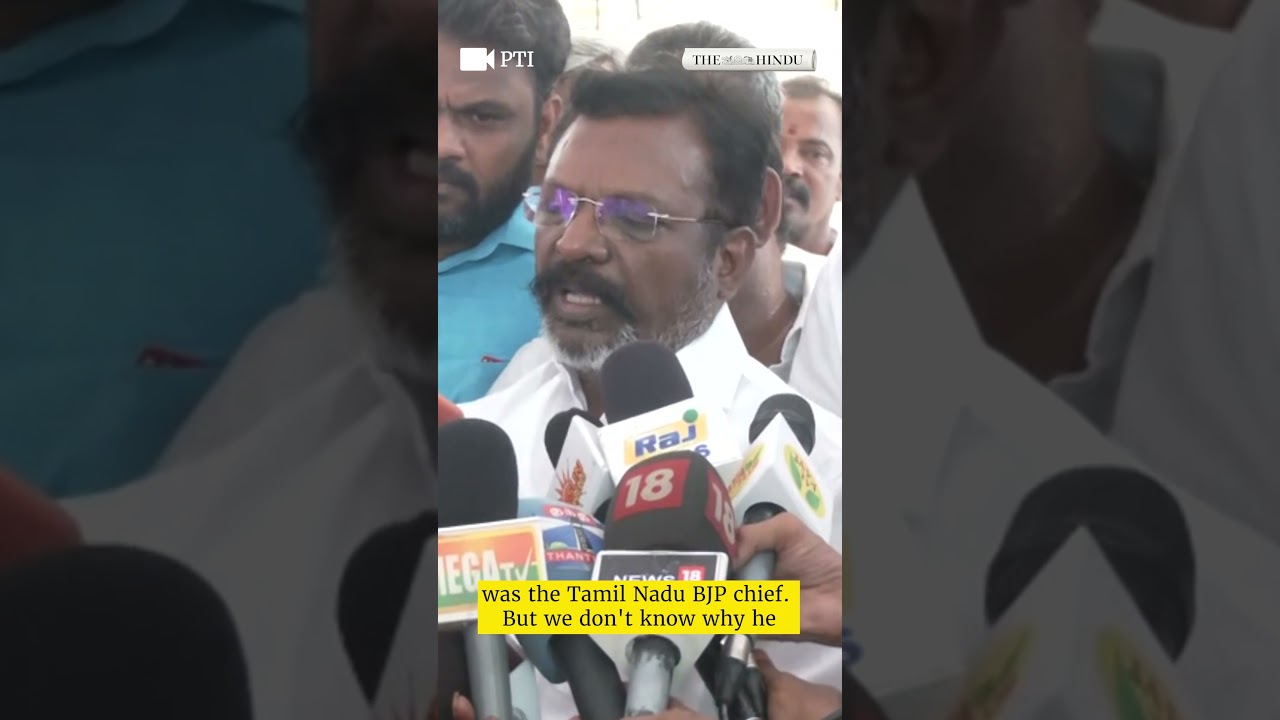 No one can deny Annamalai's good work as BJP state president: VCK leader Thirumavalavan