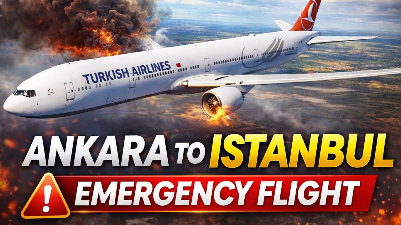 AEROFLY FULL FLIGHT FROM Ankara To Istanbul Emergency 🚨🚨🆘#aerofly#fullflight#videos #gaming#msfs2020