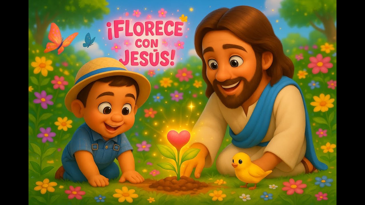 ¡Florece con Jesús! | Canción Cristiana Infantil