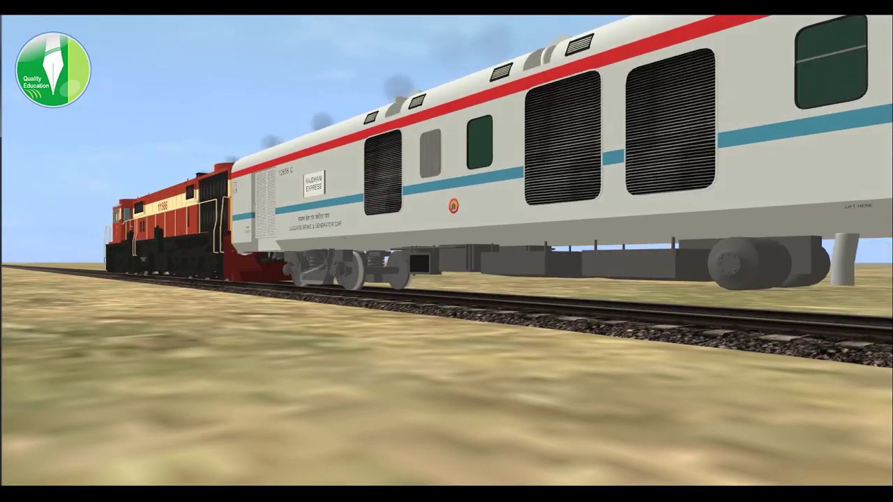 The Rajdhani Express - Indian Train Models/Addons for Auran Trainz Simulator
