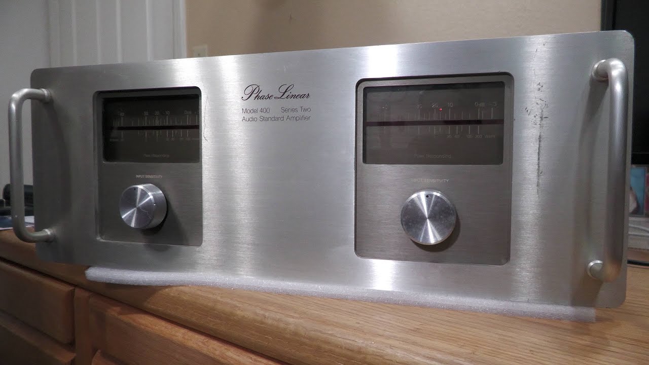 Phase Linear 400 Series II Amplifier: Repair (Part 1)