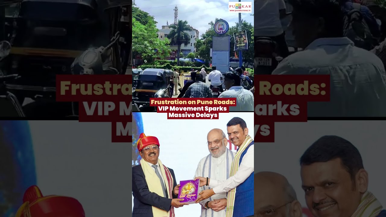 Frustration on Pune Roads: VIP Movement Sparks Massive Delays