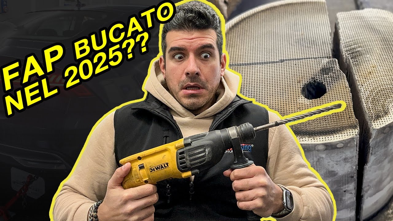 BUCARE IL FAP-DPF CON IL TRAPANO? ECCO COSA SUCCEDE DAVVERO