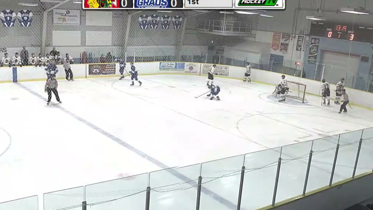 Navan Grads #10 Joseph Ianniello ('04) scores his 1st CCHL goal vs. Brockville Braves (Oct. 31/21)