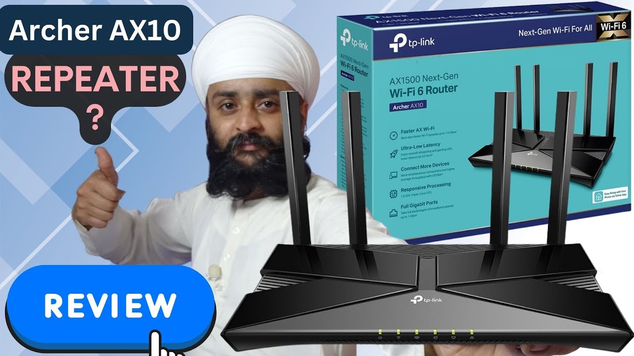 Tp-Link AX1500 AX10 WIFI 6 Mesh Router | इसमे कैसे चलाएं वाईफाई रेंज एक्सटेंडर ? Tplink Router setup