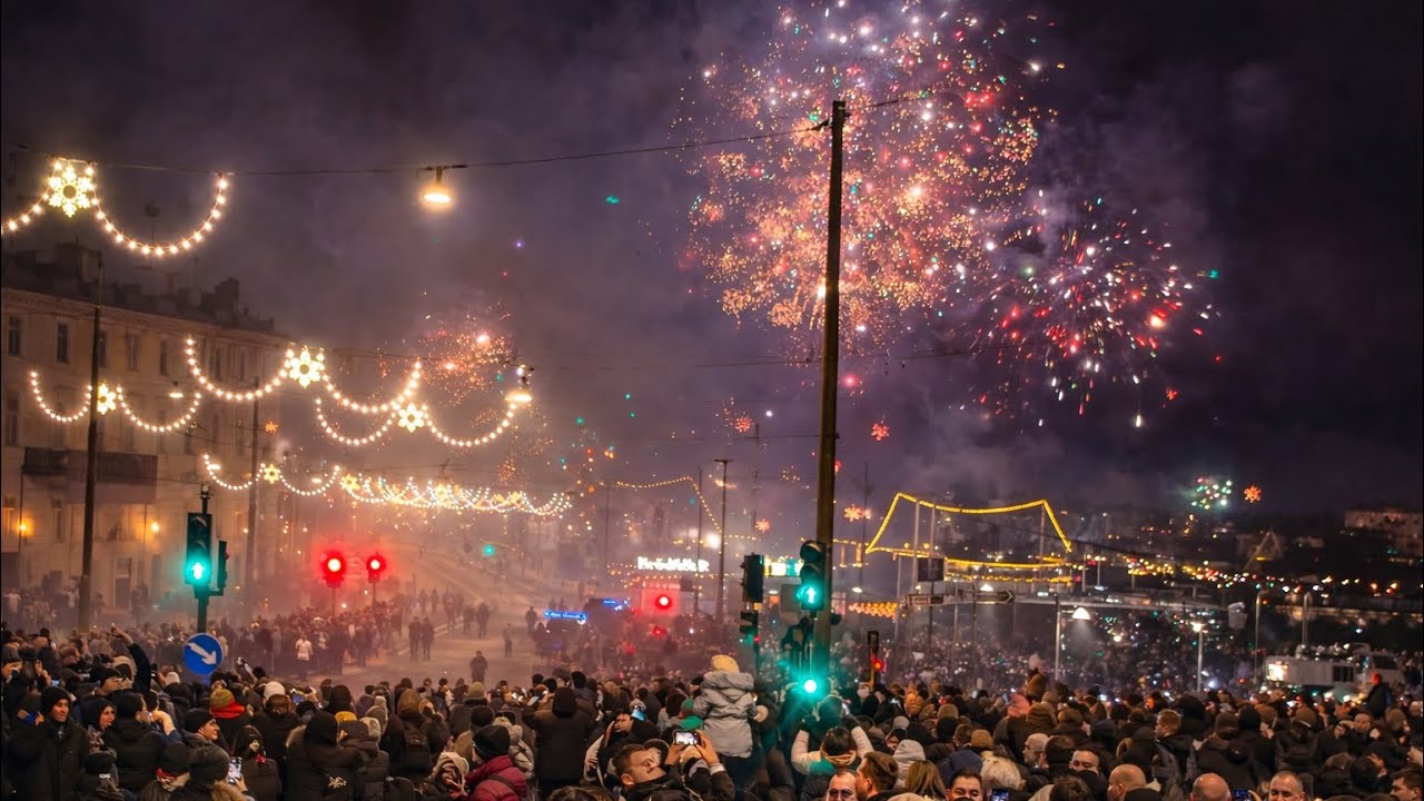 سال نو میلادی ۲۰۲۶ درسوئد استکهلمNew Year 2026 in Stockholm | Countdown & Fireworks