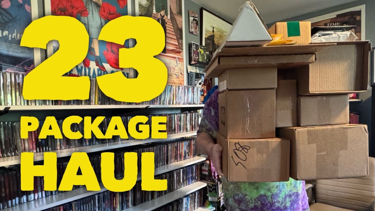Large Haul of Blu-ray, 4K, Autographs, and Trading Cards. #physicalmedia