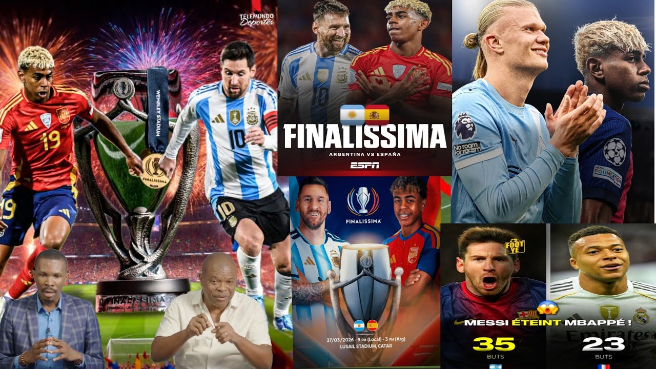 Lamine voye mesaj bay Messi Argentina vs España,de lafuente paka fèsa ki kote fanatik real yo kanpe 