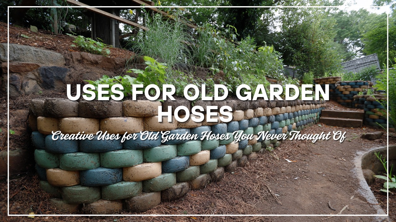 Creative Uses for Old Garden Hoses You Never Thought Of