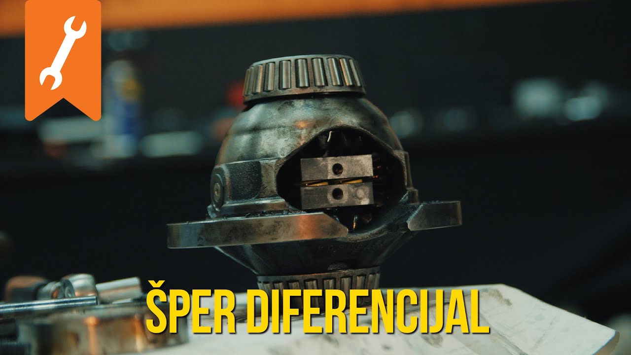 MONTIRANJE ŠPER diferencijala - Alfa 159